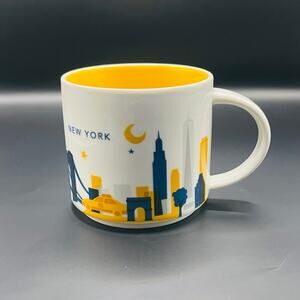 Starbucks New York You Are Here Series Mug